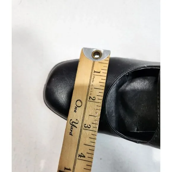 Lamoda Platform Mary Jane Heels Double Strap Ring Buckle Goth Alt Black Size 8 - Picture 11 of 13